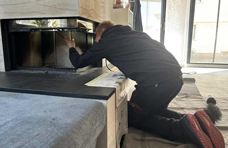 Rauchfangkehrer Lässer bei Kaminreinigung in Fußach und Bezirk Bregenz